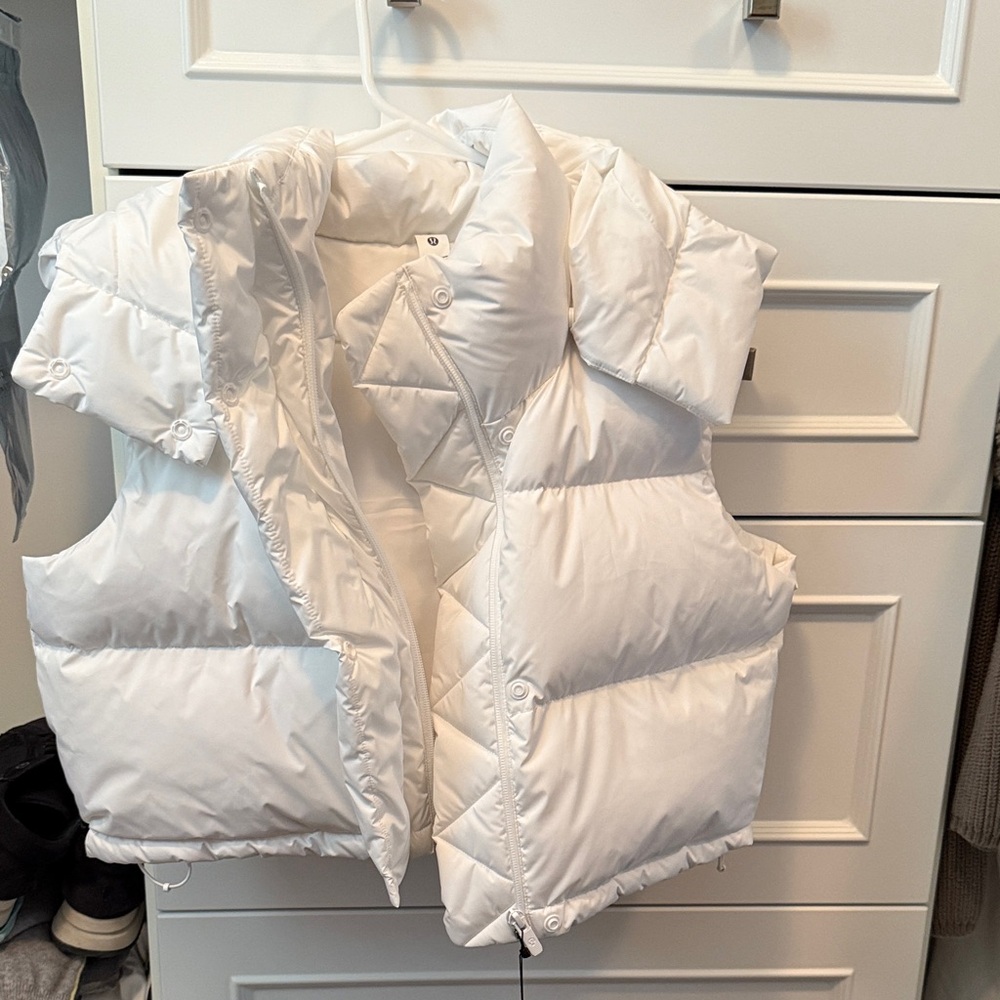 Lululemon wunder Puff supper cropped Vest